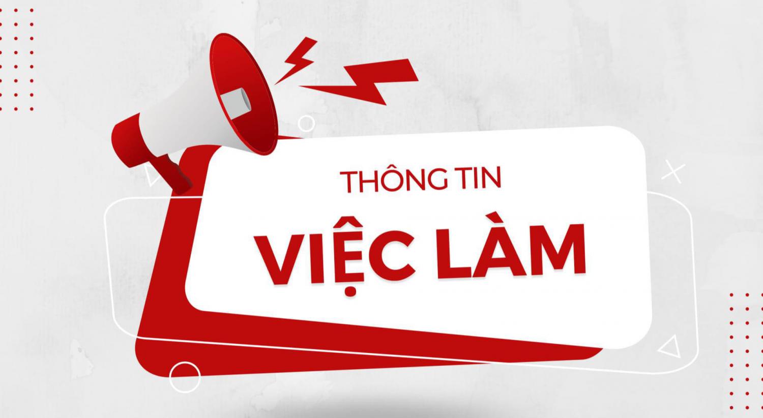 Thông báo về việc tuyển dụng lao động tháng 11 năm 2025